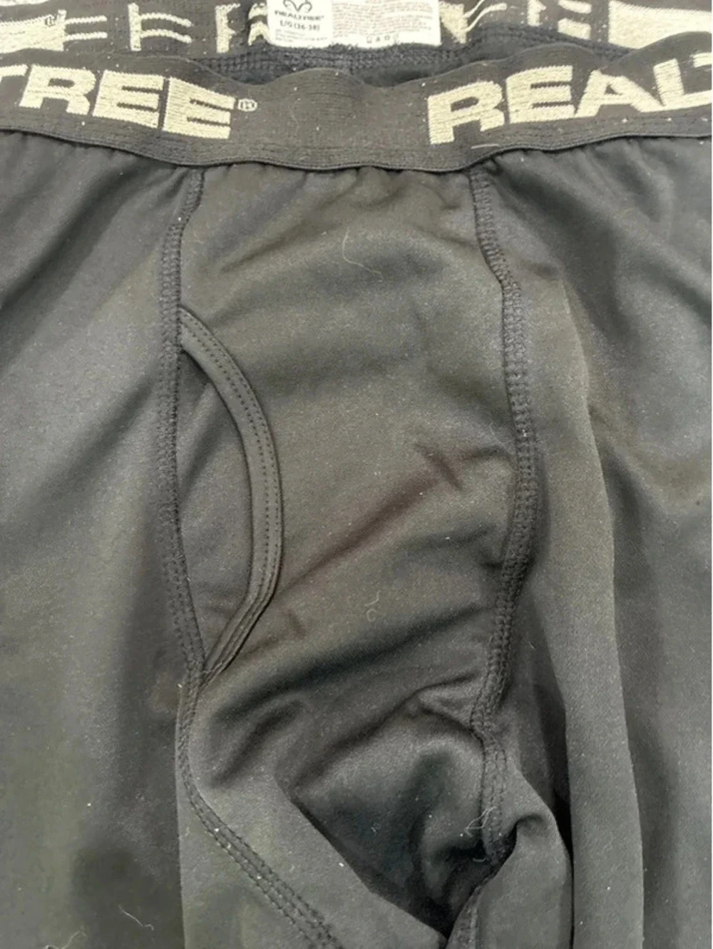 A real tree longjohns size large